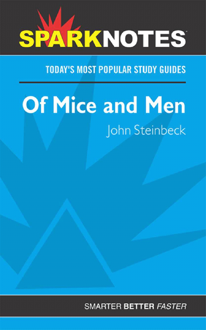 Title details for Of Mice and Men (SparkNotes) by SparkNotes - Wait list